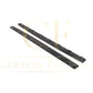 OEM Style Carbon Fibre Side Skirts for Audi A3 Hatchback (Non S Line) 17-20-Carbon Factory
