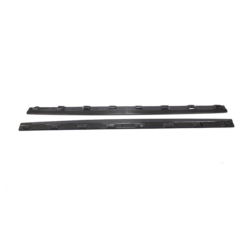 OEM Style Carbon Fibre Side Skirts for Audi A3 Hatchback (Non S Line) 17-20-Carbon Factory