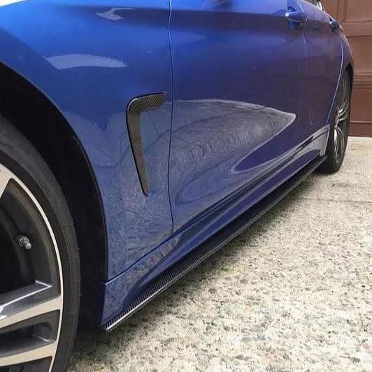 OEM Style Carbon Fibre Side Skirts for BMW F32 F33 F36 4 Series 14-20 - Carbon Factory