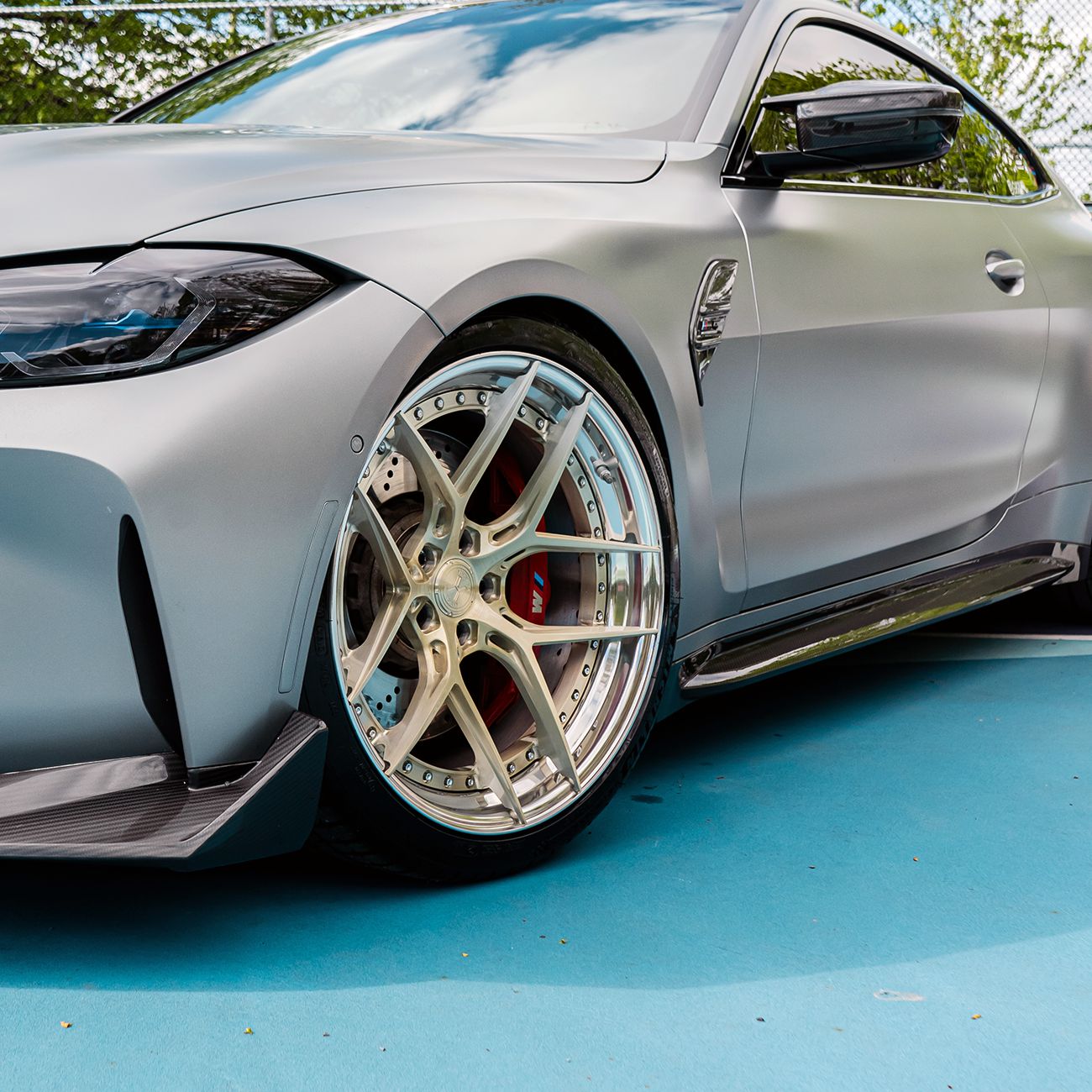 OEM Style Carbon Fibre Side Skirts for BMW G80 M3 21-Present-Carbon Factory