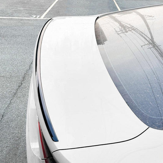 OEM Style Gloss Black Boot Spoiler for BMW G22 4 Series G82 M4 20-Present-Carbon Factory