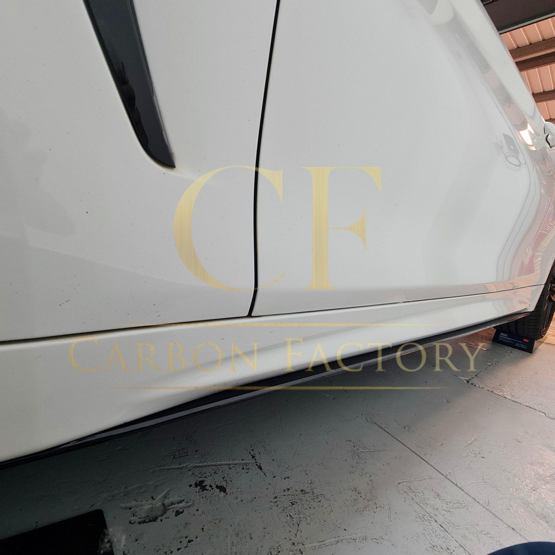 OEM Style Gloss Black Side Skirts for BMW F32 F33 F36 4 Series 14-20-Carbon Factory