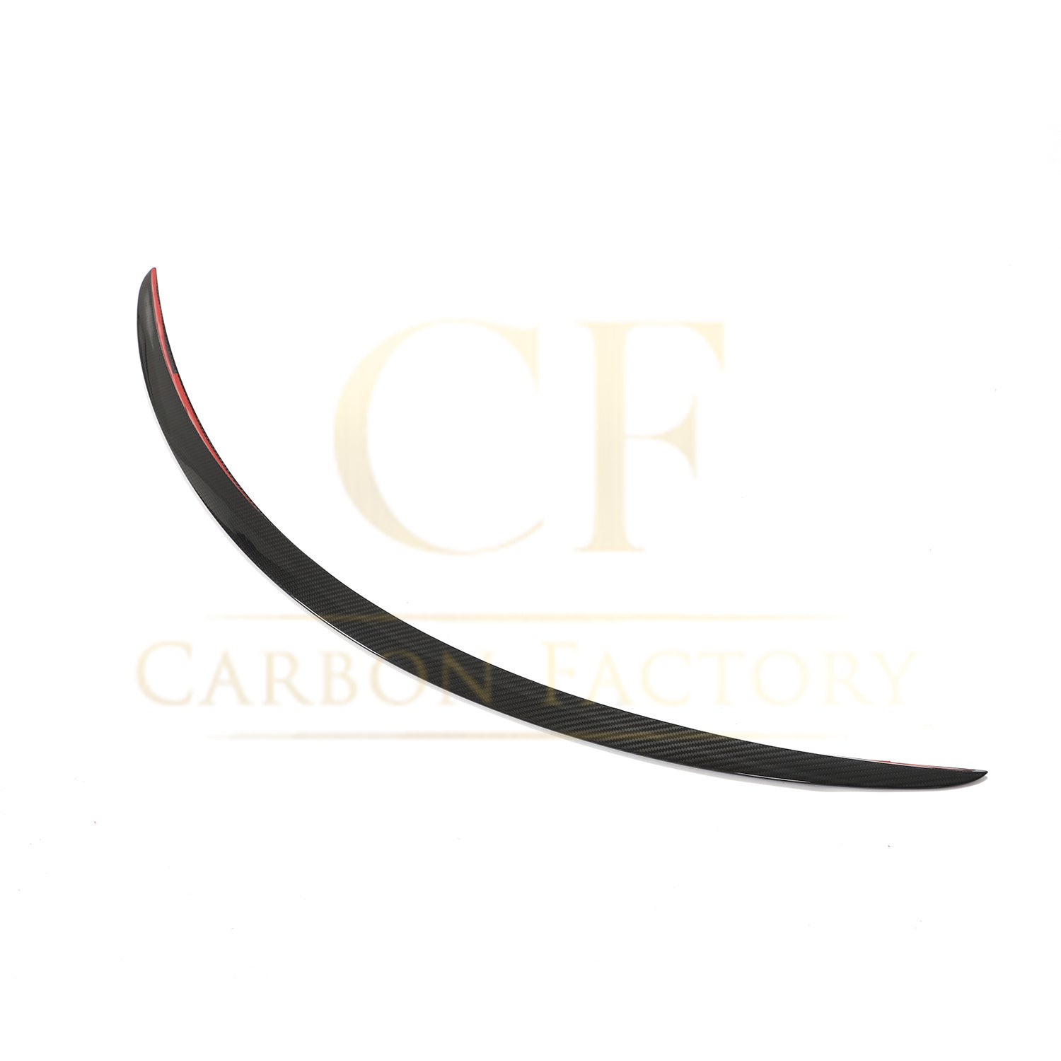 OEM Style Matt Carbon Fibre Boot Spoiler for Tesla Model S 13-Present-Carbon Factory