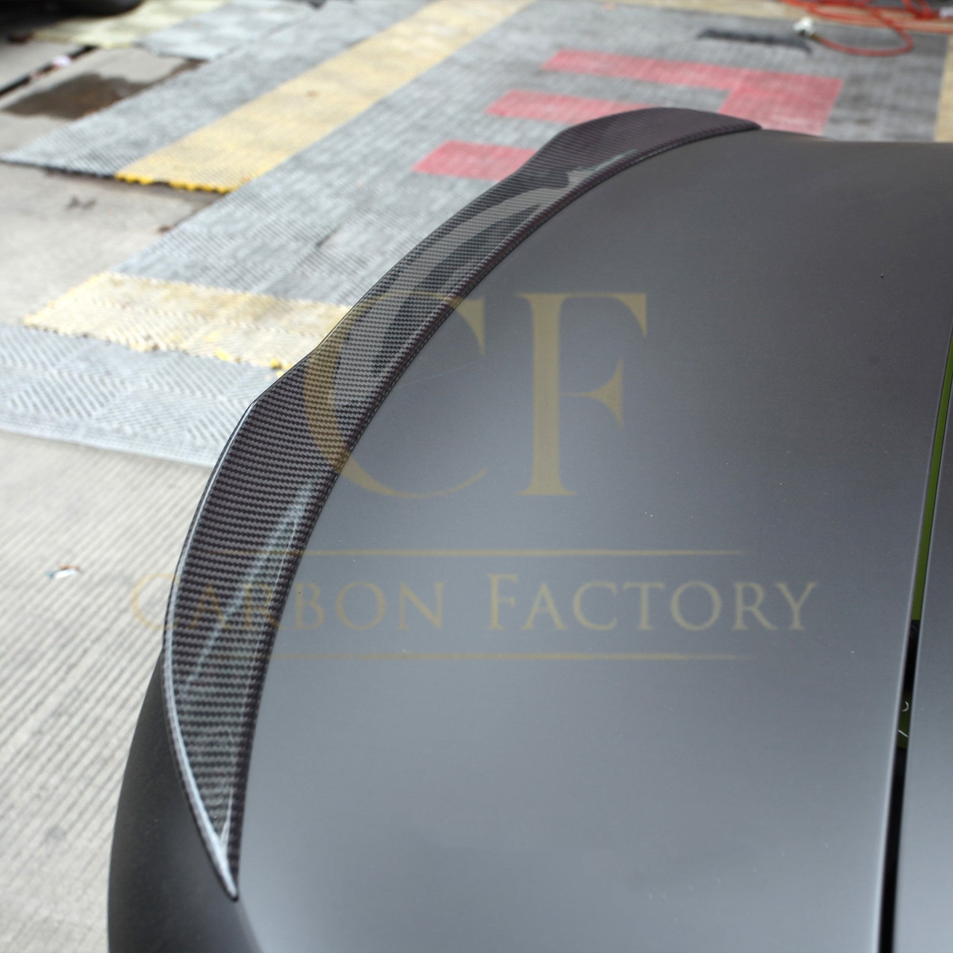 OEM Style Pre-Preg Carbon Fibre Boot Spoiler for BMW G23 4 Series G83 M4 20-Present-Carbon Factory