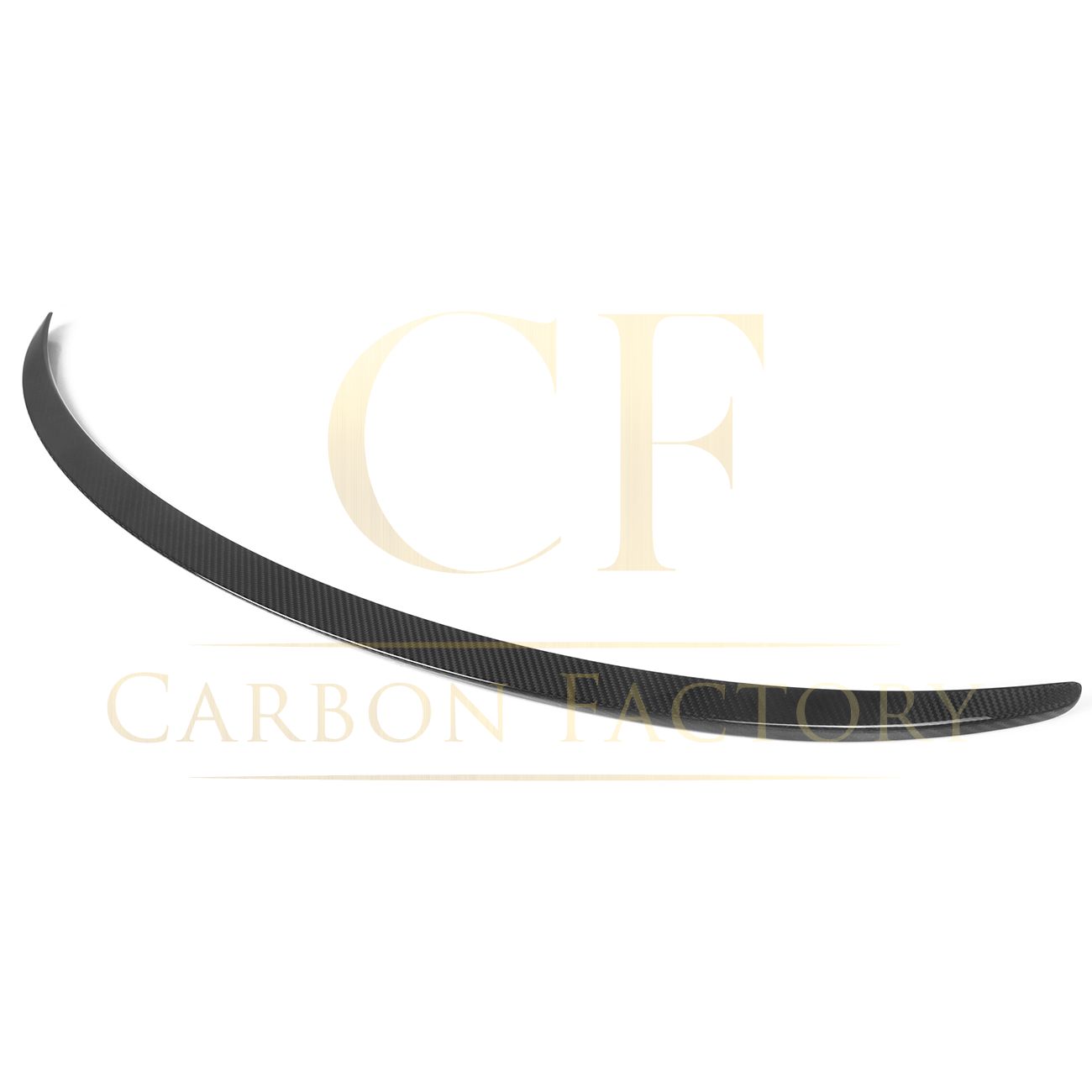 OEM Style Pre-Preg Carbon Fibre Boot Spoiler for Mercedes Benz W117 CLA 13-19-Carbon Factory