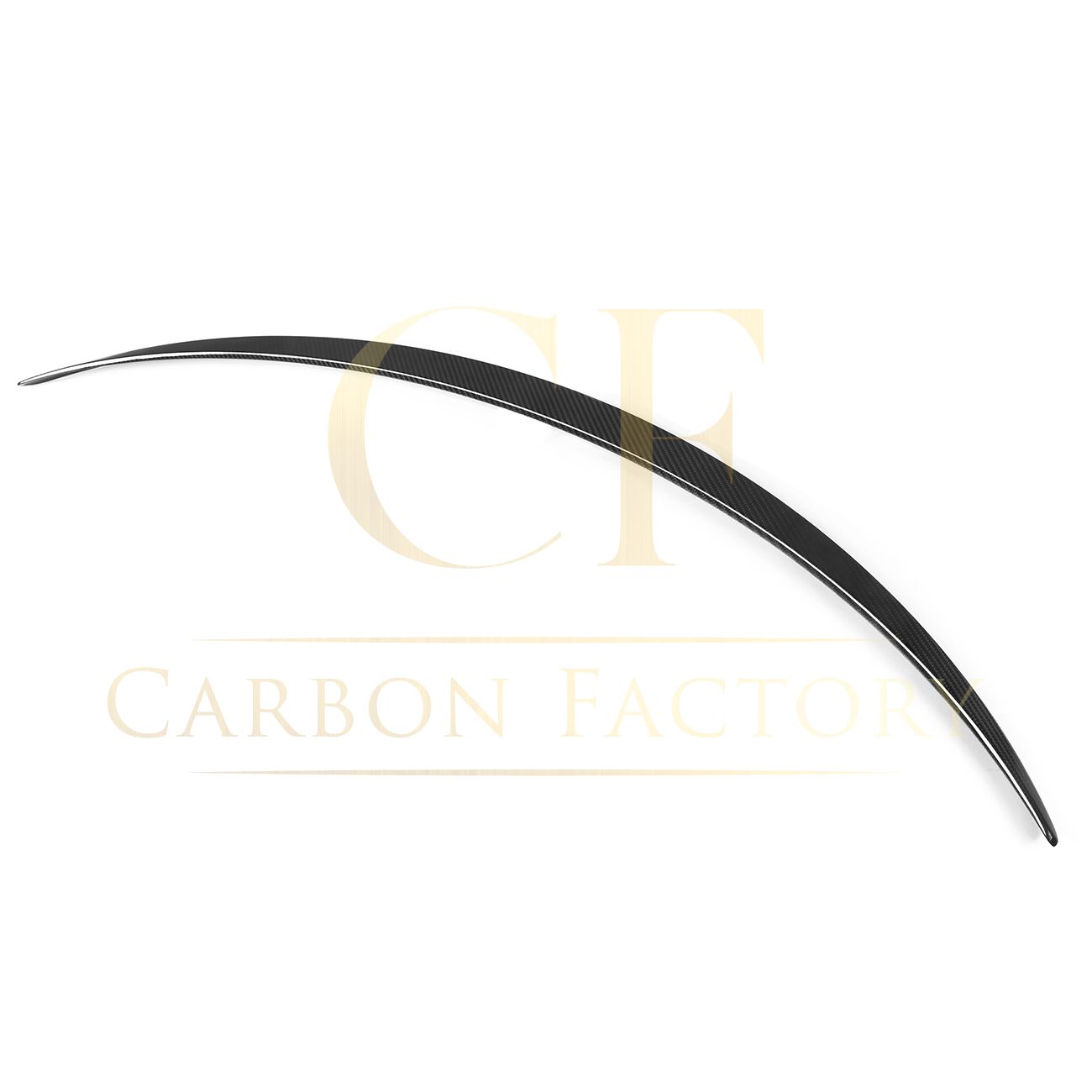 OEM Style Pre-Preg Carbon Fibre Boot Spoiler for Mercedes Benz W117 CLA 13-19-Carbon Factory