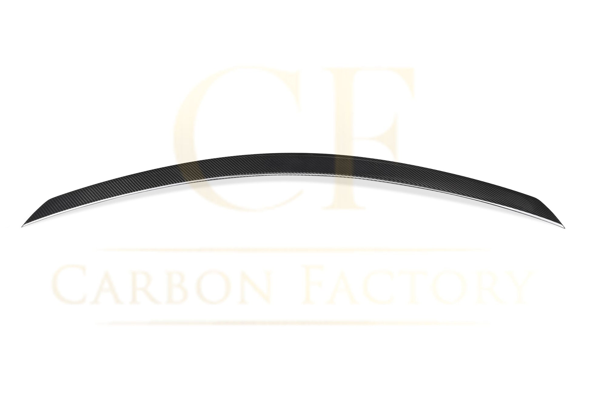 OEM Style Pre-Preg Carbon Fibre Boot Spoiler for Mercedes Benz W204 C Class Saloon 07-14-Carbon Factory