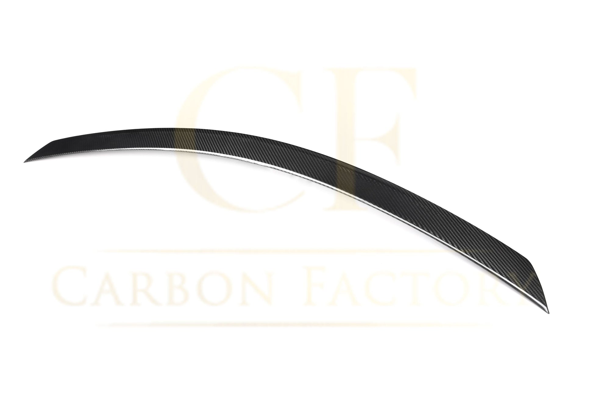 OEM Style Pre-Preg Carbon Fibre Boot Spoiler for Mercedes Benz W204 C Class Saloon 07-14-Carbon Factory