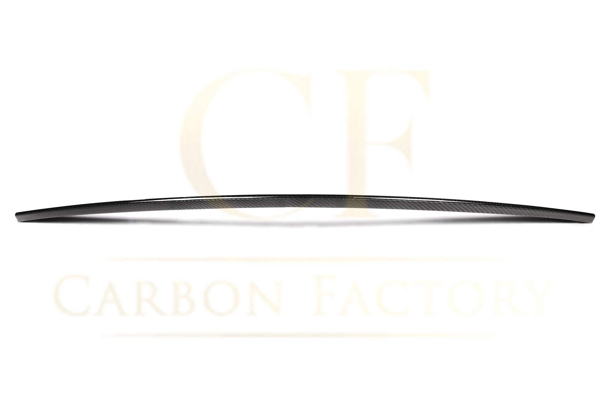 OEM Style Pre-Preg Carbon Fibre Boot Spoiler for Mercedes Benz W204 C Class Saloon 07-14-Carbon Factory