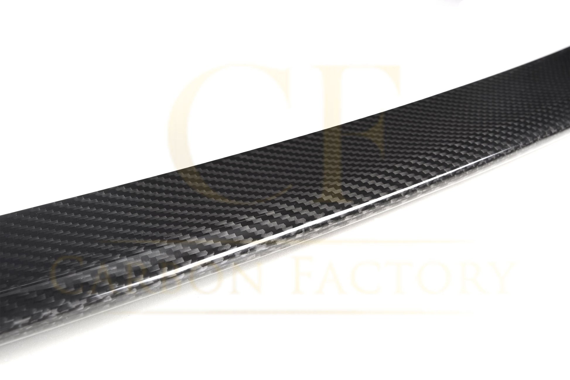 OEM Style Pre-Preg Carbon Fibre Boot Spoiler for Mercedes Benz W204 C Class Saloon 07-14-Carbon Factory