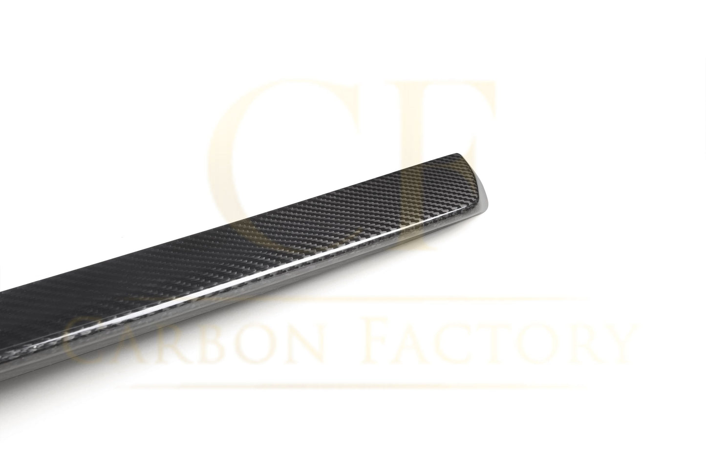 OEM Style Pre-Preg Carbon Fibre Boot Spoiler for Mercedes Benz W204 C Class Saloon 07-14-Carbon Factory