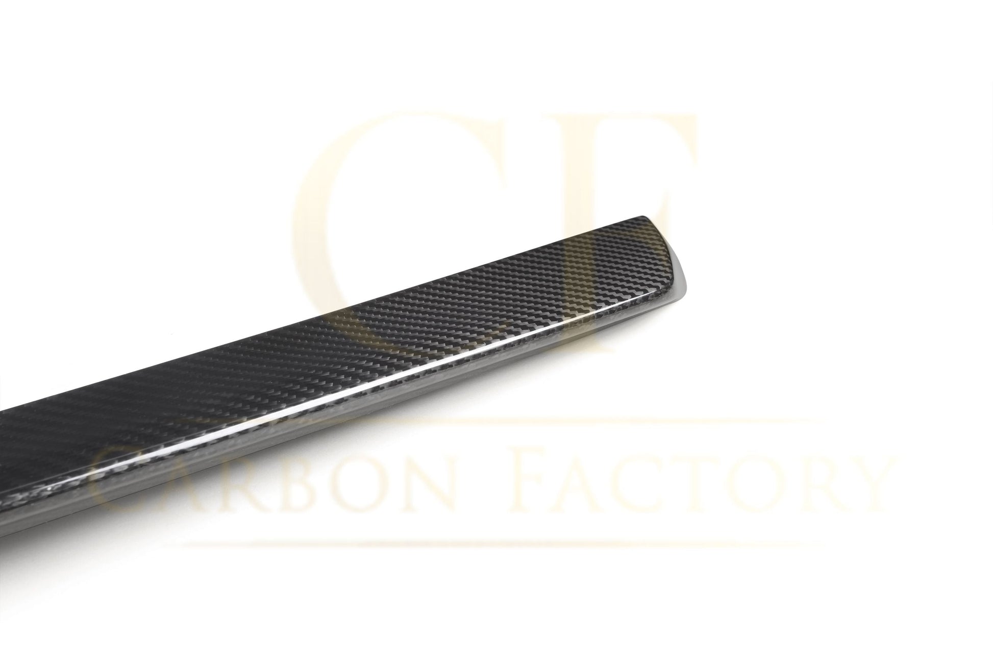 OEM Style Pre-Preg Carbon Fibre Boot Spoiler for Mercedes Benz W204 C Class Saloon 07-14-Carbon Factory