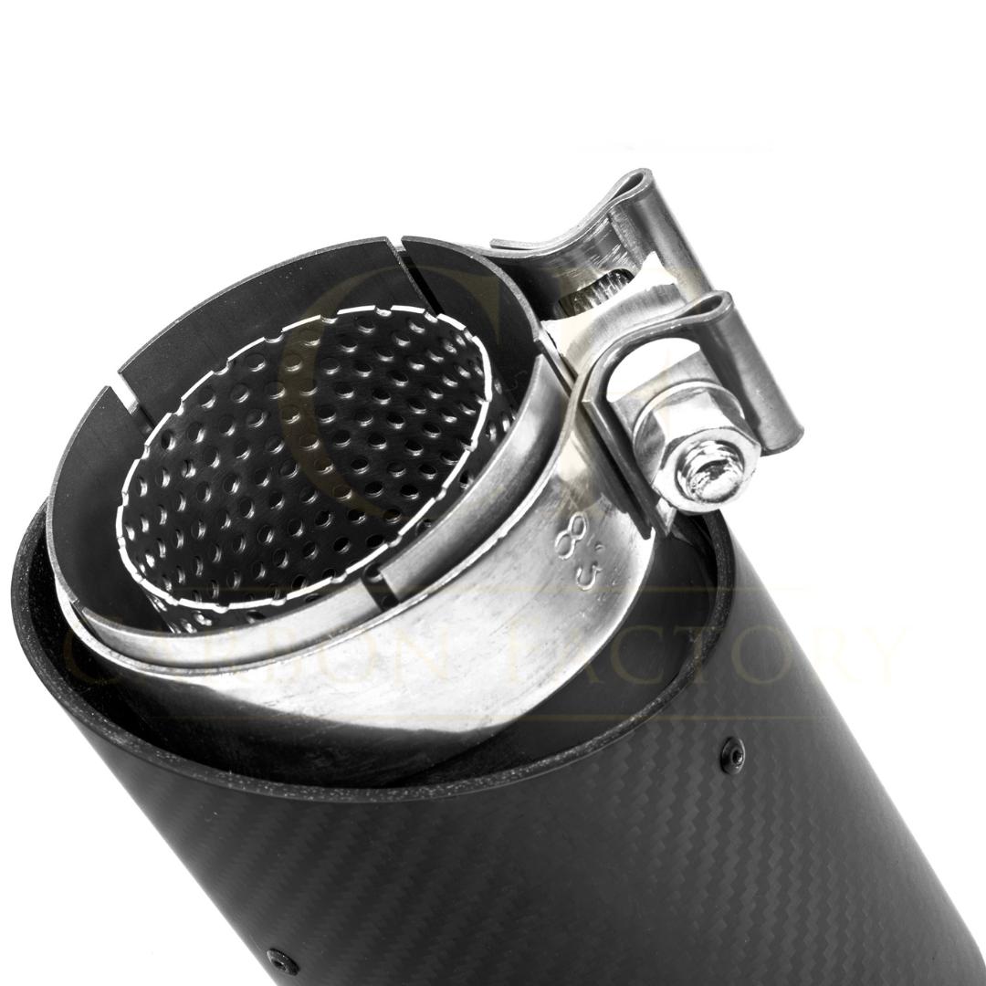 OEM Style Pre-Preg Carbon Fibre Exhaust Tips for BMW G90 G99 M5 2025-Present-Carbon Factory