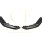 OEM Style Pre-Preg Carbon Fibre Rear Bumper Spats for BMW G80 M3 21-Present-Carbon Factory