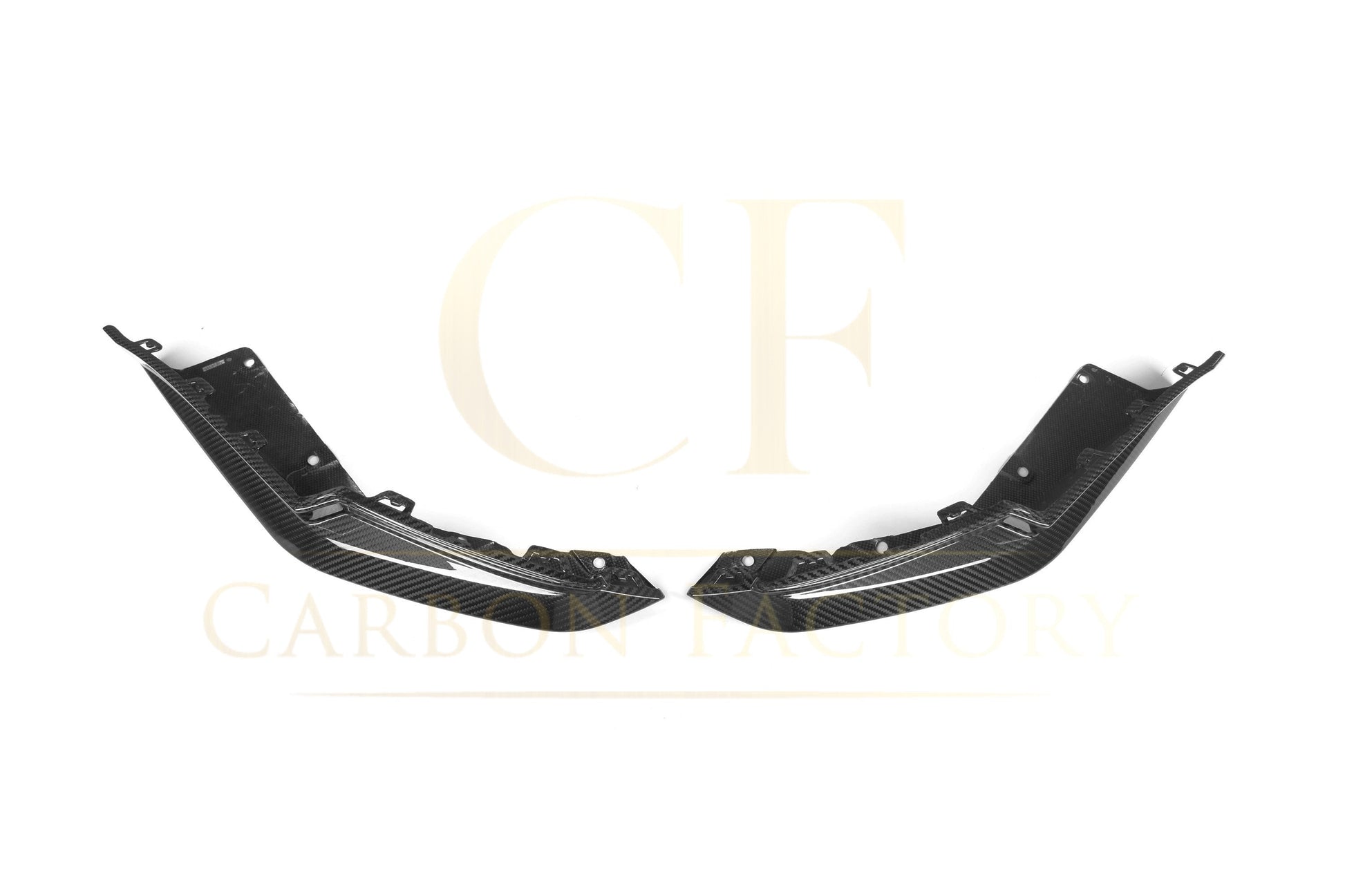 OEM Style Pre-Preg Carbon Fibre Rear Bumper Spats for BMW G80 M3 21-Present-Carbon Factory