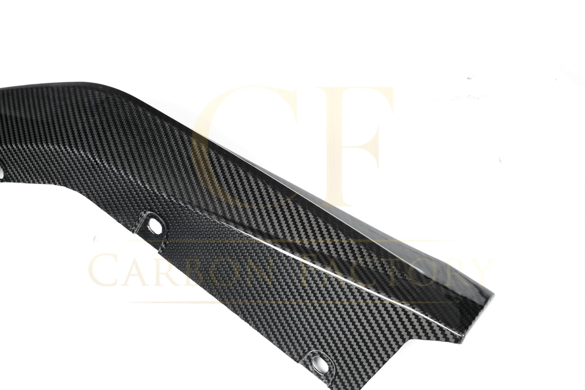 OEM Style Pre-Preg Carbon Fibre Rear Bumper Spats for BMW G80 M3 21-Present-Carbon Factory