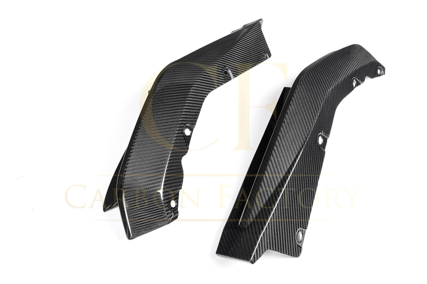 OEM Style Pre-Preg Carbon Fibre Rear Bumper Spats for BMW G82 G83 M4 21-Present-Carbon Factory