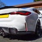OEM Style Pre-Preg Carbon Fibre Rear Bumper Spats for BMW G82 G83 M4 21-Present-Carbon Factory