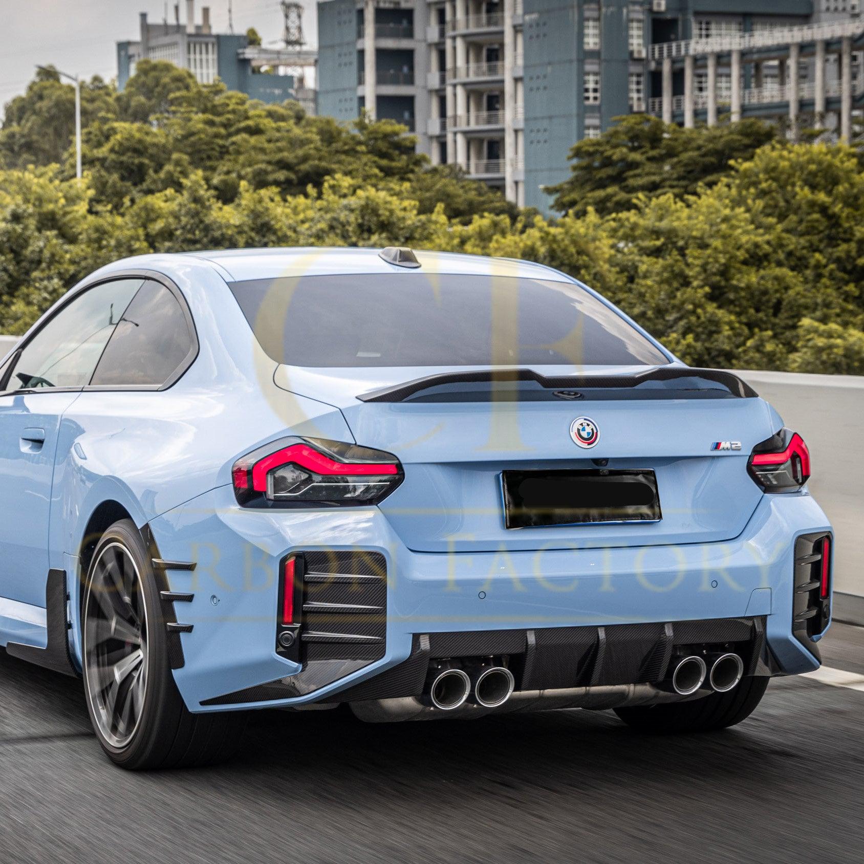 OEM Style Pre-Preg Carbon Fibre Rear Diffuser for BMW G87 M2 23-Present-Carbon Factory