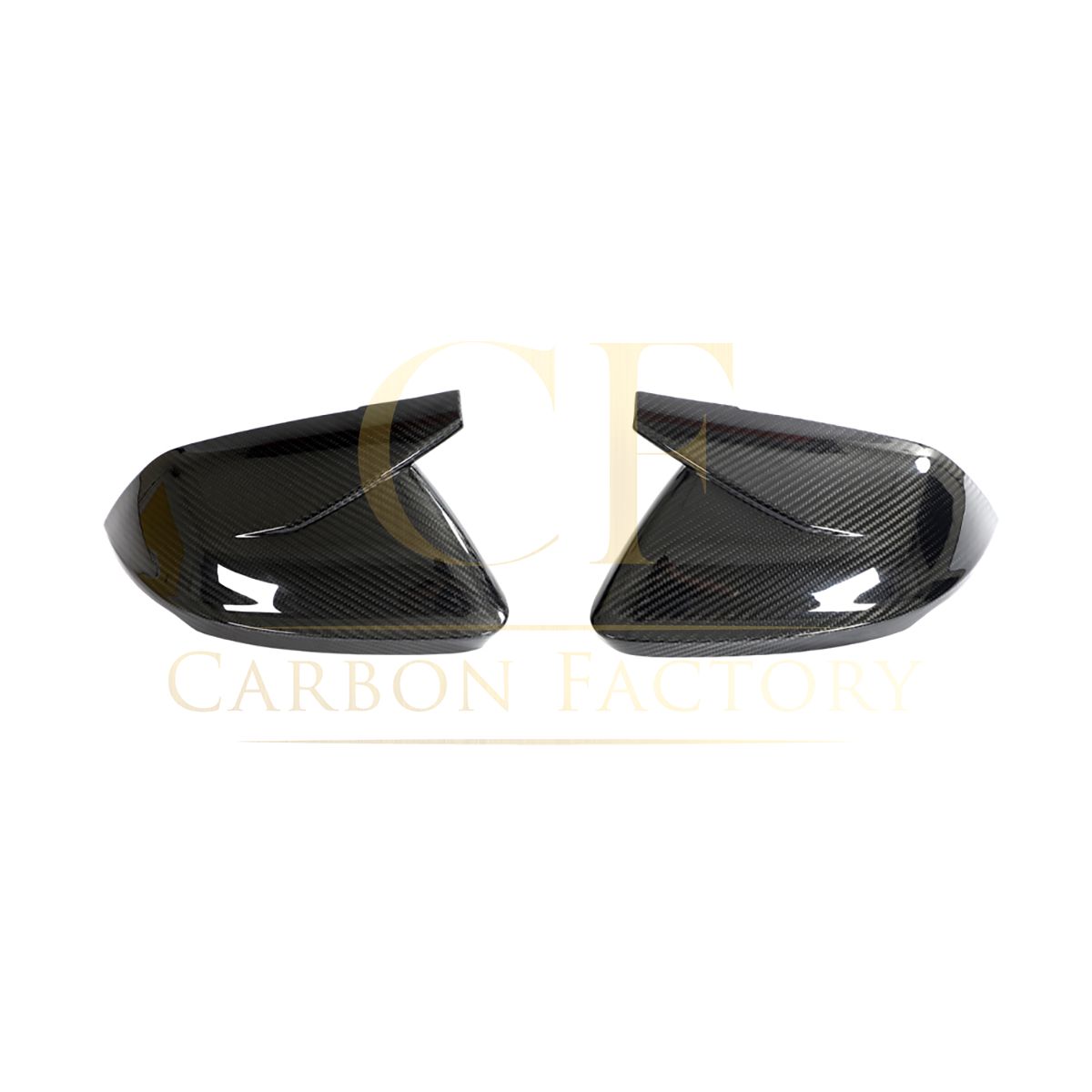 OEM Style Pre-Preg Carbon Fibre Replacement Mirror Covers for Audi RS Q8 20-Present-Carbon Factory