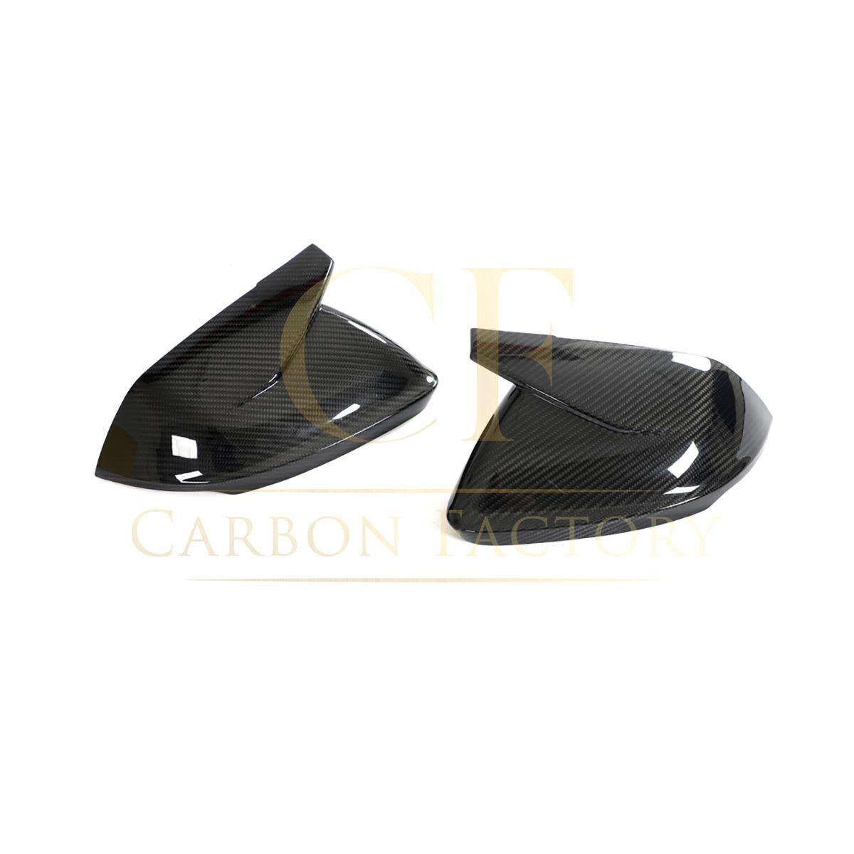 OEM Style Pre-Preg Carbon Fibre Replacement Mirror Covers for Audi RS Q8 20-Present-Carbon Factory