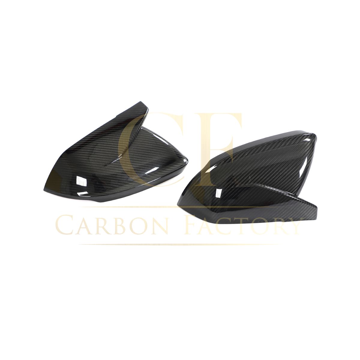 OEM Style Pre-Preg Carbon Fibre Replacement Mirror Covers for Audi RS Q8 20-Present-Carbon Factory