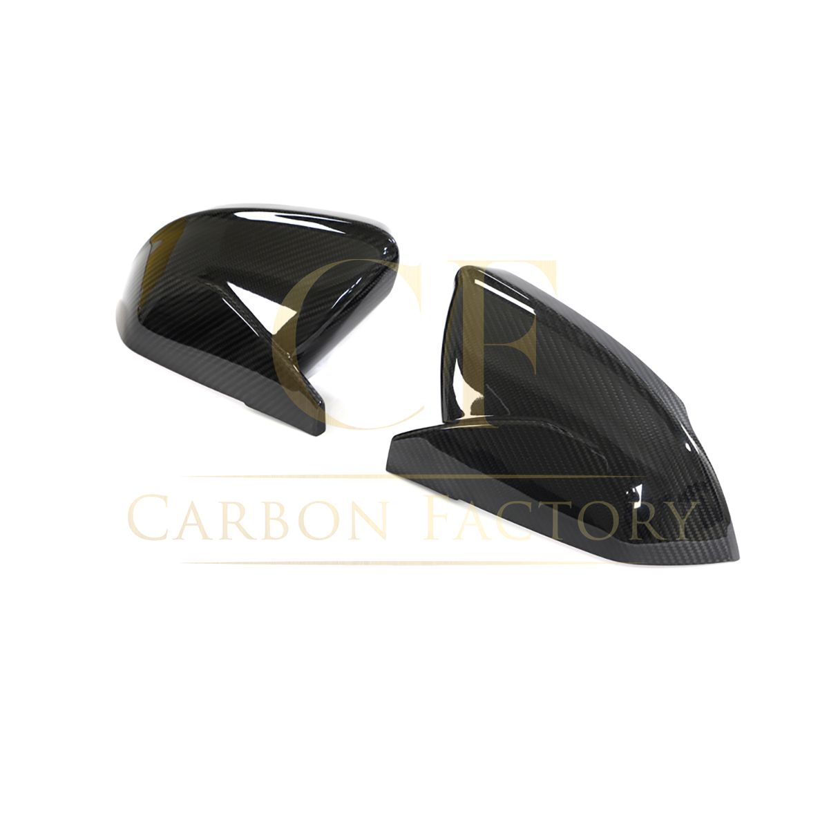 OEM Style Pre-Preg Carbon Fibre Replacement Mirror Covers for Audi RS Q8 20-Present-Carbon Factory