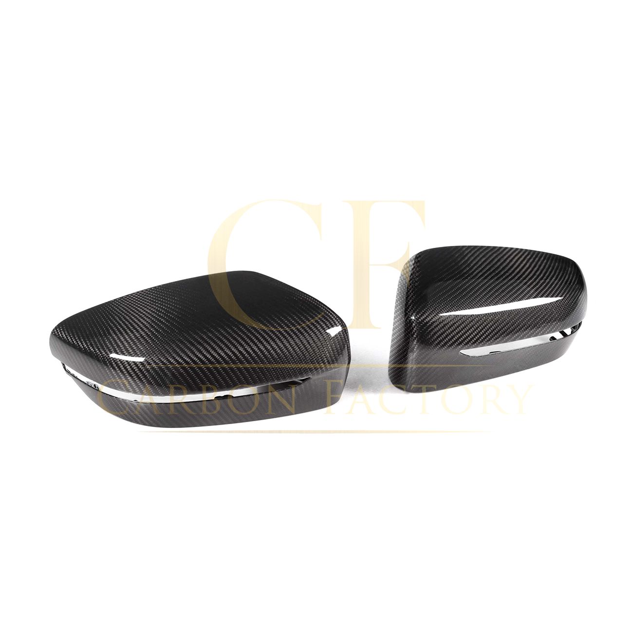 OEM Style Pre-Preg Carbon Fibre Replacement Mirror Covers for BMW G22 G23 G26 4 Series LHD 20-25-Carbon Factory