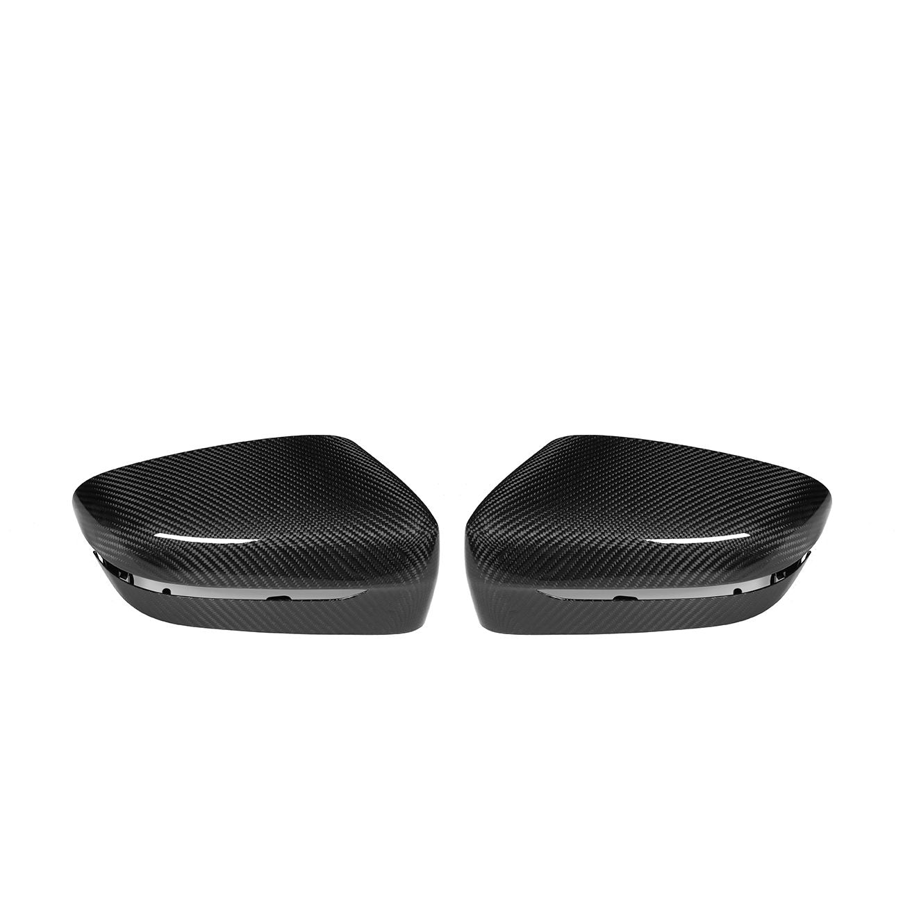 OEM Style Pre-Preg Carbon Fibre Replacement Mirror Covers for BMW G22 G23 G26 4 Series LHD 20-25-Carbon Factory