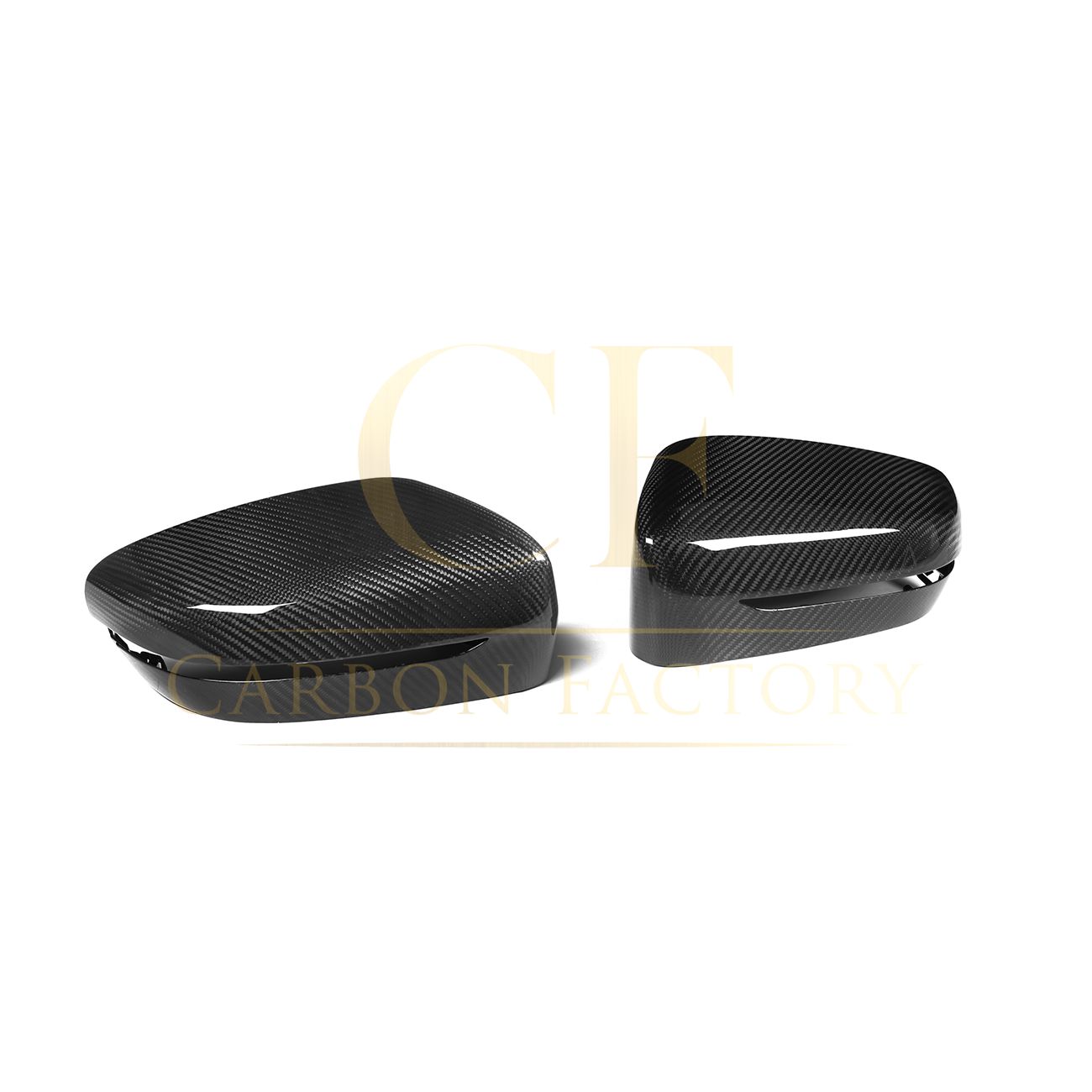 OEM Style Pre-Preg Carbon Fibre Replacement Mirror Covers for BMW G22 G23 G26 4 Series LHD 20-25-Carbon Factory