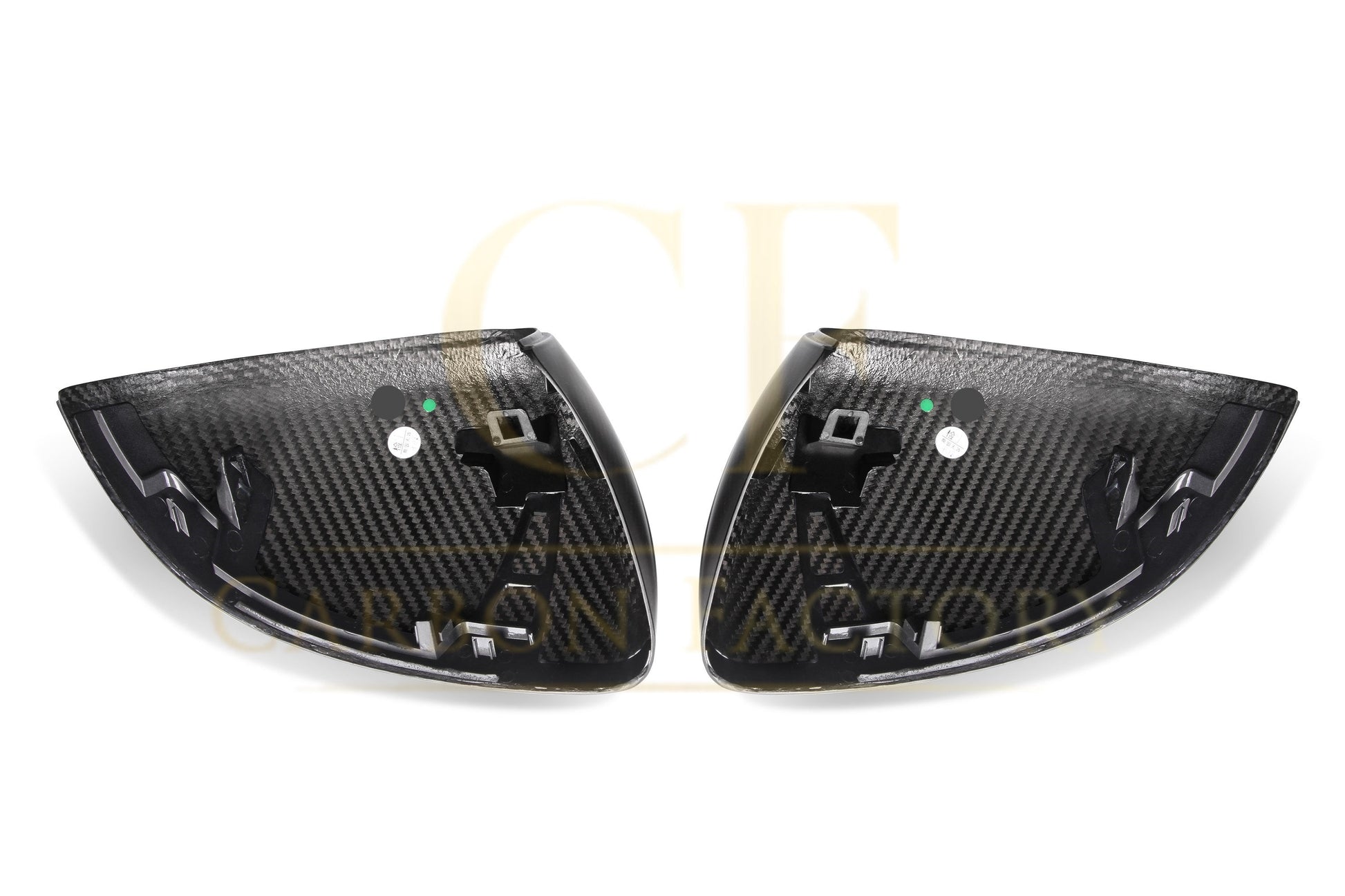 OEM Style Pre-Preg Carbon Fibre Replacement Mirror Covers for Mercedes Benz W206 C Class W223 S Class 19-22-Carbon Factory
