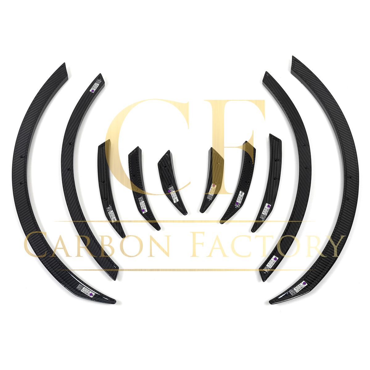 OEM Style Pre-Preg Carbon Fibre Wheel Arch Trims for BMW G26 4 Series Gran Coupe & i4 21-24-Carbon Factory