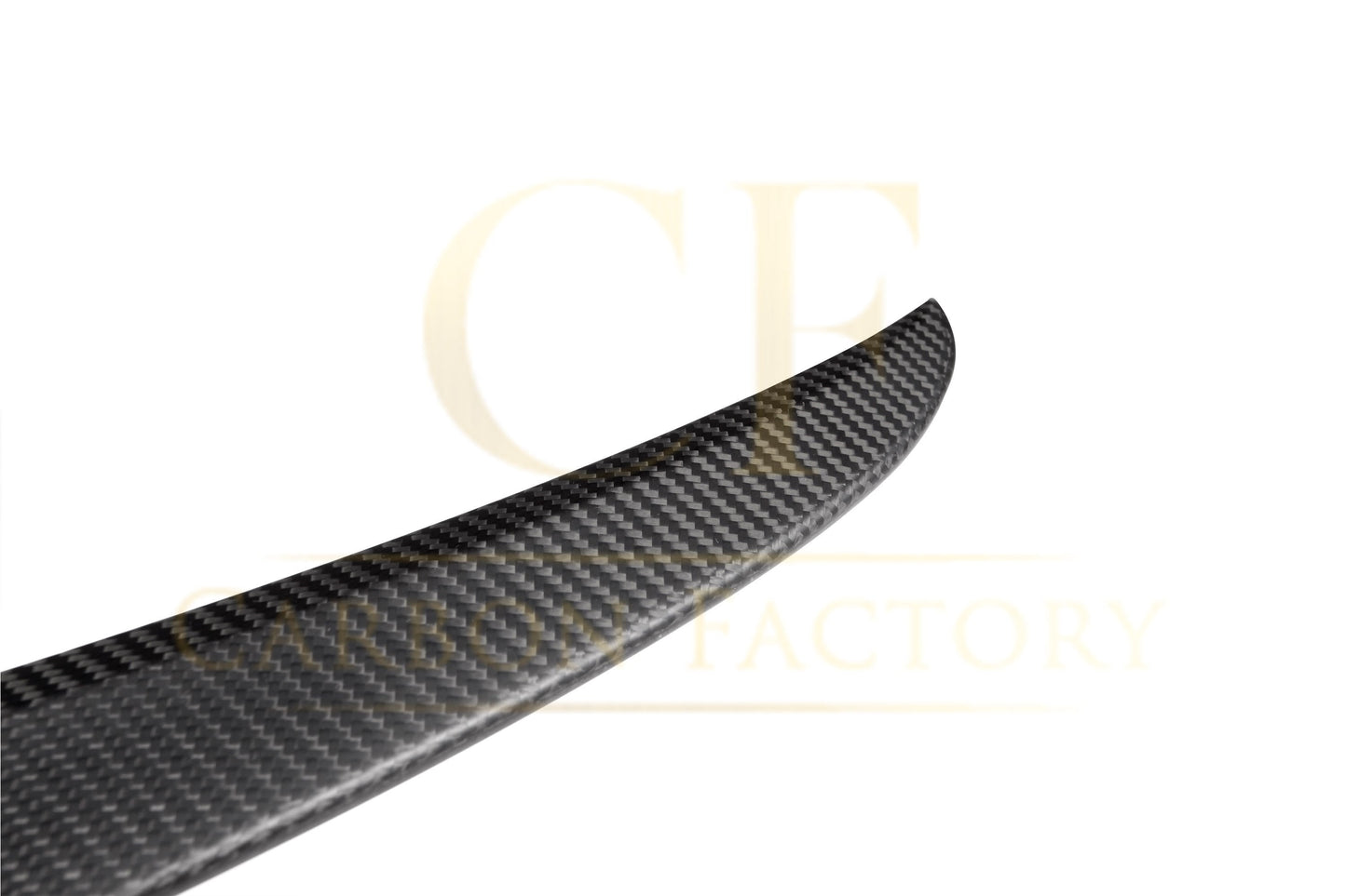 OEM Style Pre-Preg Matt Carbon Fibre Boot Spoiler for Tesla Model 3 16-23-Carbon Factory