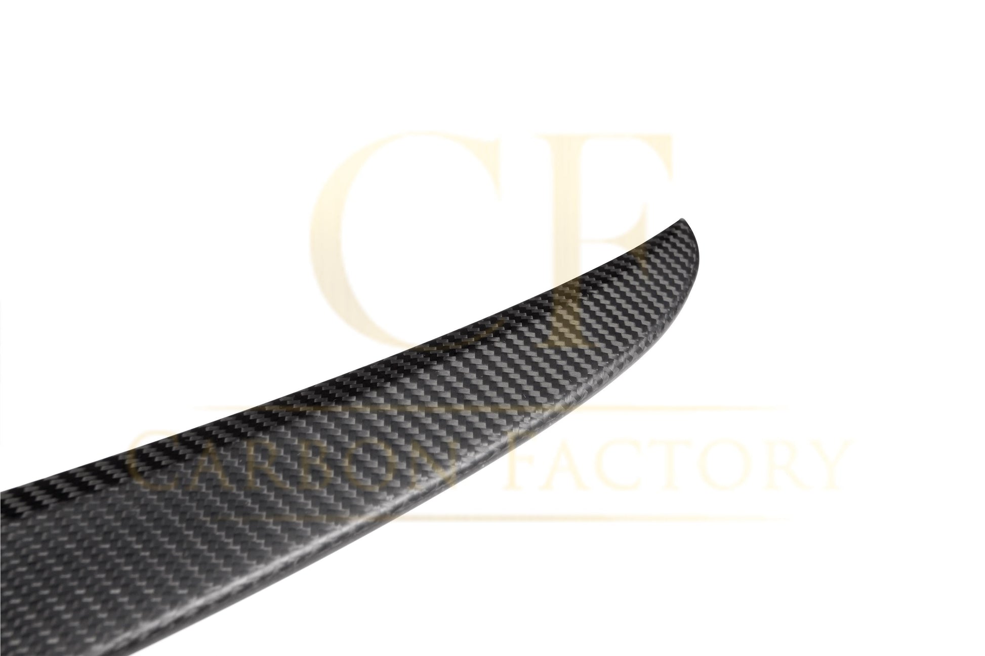 OEM Style Pre-Preg Matt Carbon Fibre Boot Spoiler for Tesla Model 3 16-23-Carbon Factory