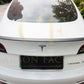 OEM Style Pre-Preg Matt Carbon Fibre Boot Spoiler for Tesla Model 3 16-23-Carbon Factory
