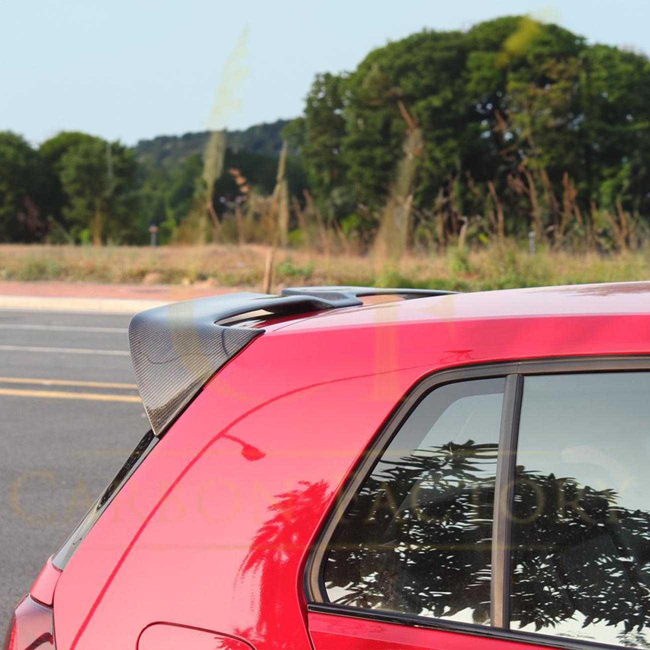 OT Style Carbon Fibre Boot Spoiler for VW Golf MK7 GTI GTD & R 14-20-Carbon Factory