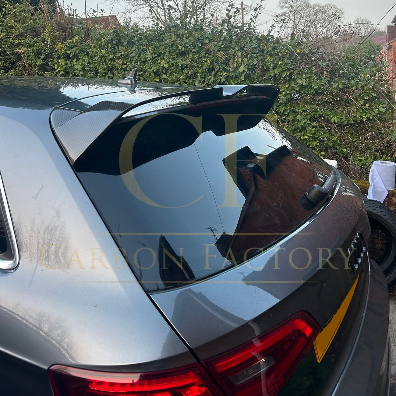 OT Style Carbon Fibre Roof Spoiler for Audi A3 S Line S3 RS3 Hatchback 13-20 - Carbon Factory