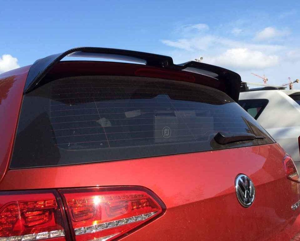 OT Style Carbon Fibre Roof Spoiler for VW Golf MK7 14-20-Carbon Factory