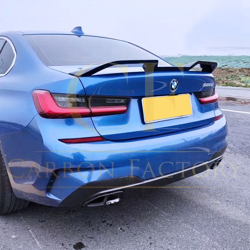 OT Style Gloss Black Boot Spoiler for BMW G30 5 Series inc F90 M5 17-Present-Carbon Factory