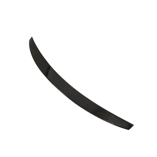 P Style Carbon Fibre Boot Spoiler for Audi A3 S3 RS3 Saloon 20-24-Carbon Factory