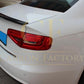 P Style Carbon Fibre Boot Spoiler for Audi A4 B8 08-12-Carbon Factory