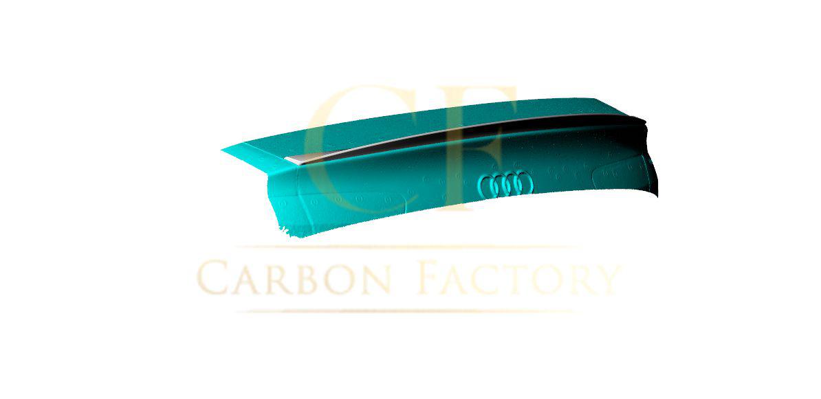 P Style Carbon Fibre Boot Spoiler for Audi S4 B8.5 13-15-Carbon Factory