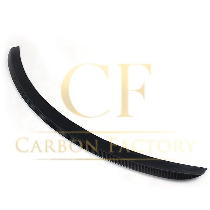 P Style Carbon Fibre Boot Spoiler for Tesla Model S 13-Present-Carbon Factory
