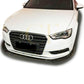 P Style Carbon Fibre Front Splitter for Audi A3 Saloon Non S Line 13-15-Carbon Factory