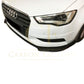 P Style Carbon Fibre Front Splitter for Audi A3 Saloon Non S Line 13-15-Carbon Factory