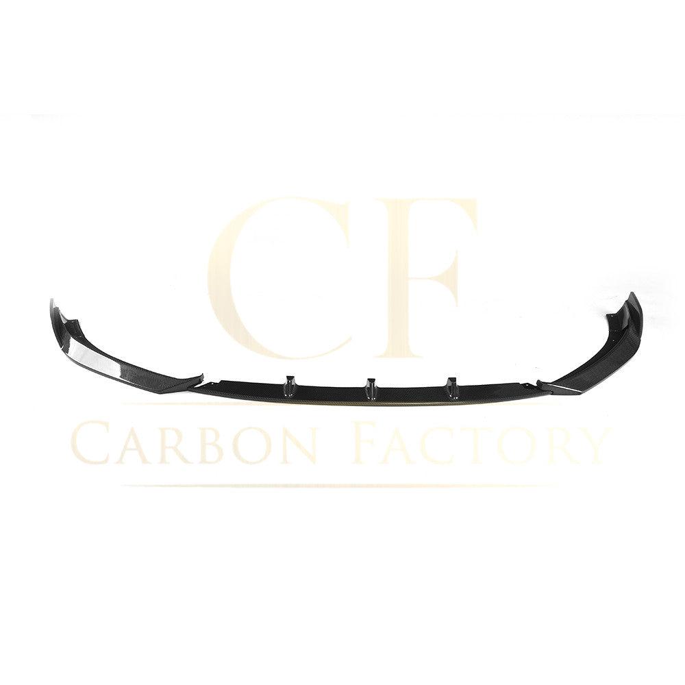 P Style Carbon Fibre Front Splitter for Audi A3 Saloon Non S Line 16-19-Carbon Factory
