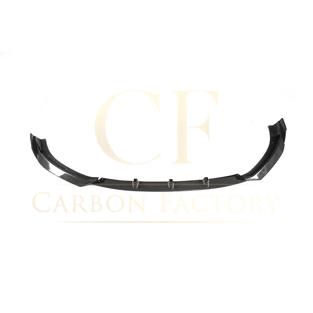 P Style Carbon Fibre Front Splitter for Audi A3 Saloon Non S Line 16-19-Carbon Factory