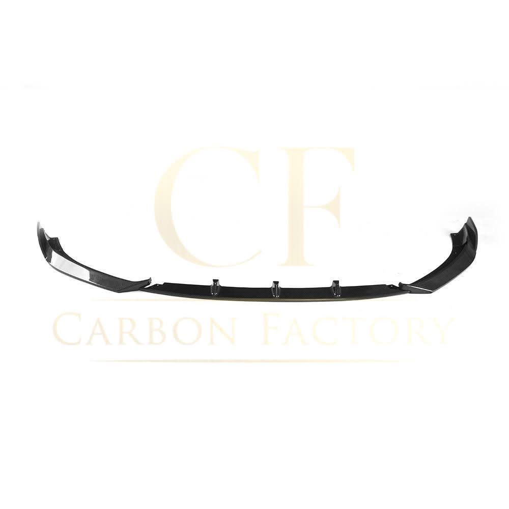 P Style Carbon Fibre Front Splitter for Audi A3 Saloon Non S Line 16-19 - Carbon Factory