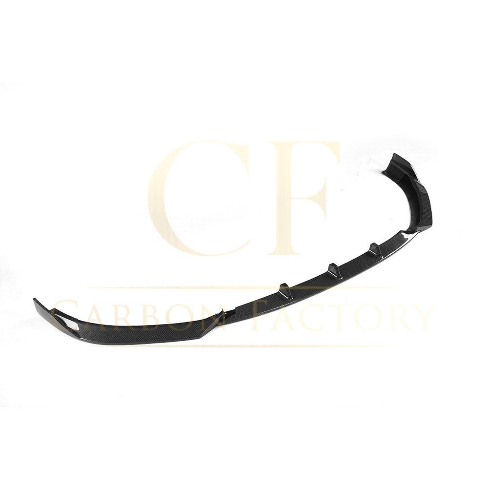 P Style Carbon Fibre Front Splitter for Audi A3 Saloon Non S Line 16-19-Carbon Factory