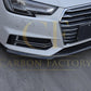 P Style Carbon Fibre Front Splitter for Audi A4 B9 S Line & S4 16-18-Carbon Factory